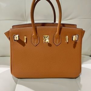 Handbag Crave 25cm crossbody bag tan saddle